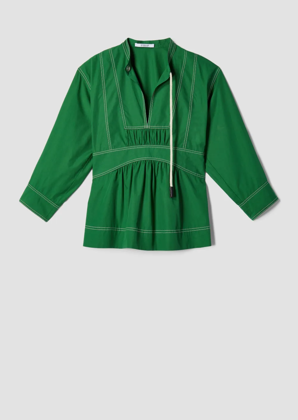 Bell Sleeve Peplum Blouse