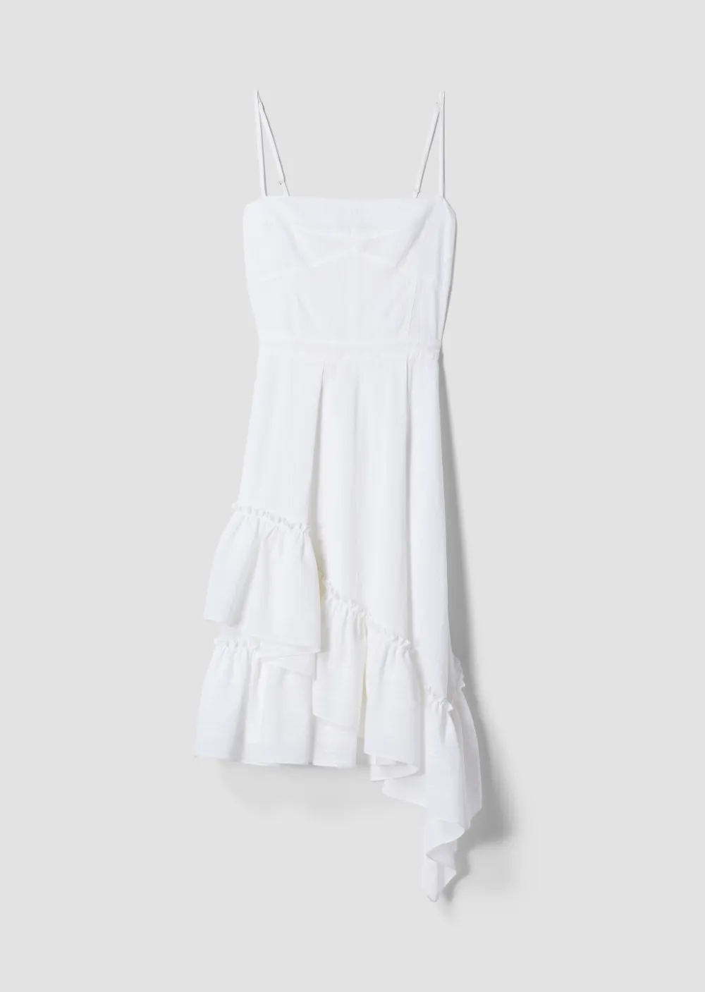 Cami Dress with Asymmetrical Hem