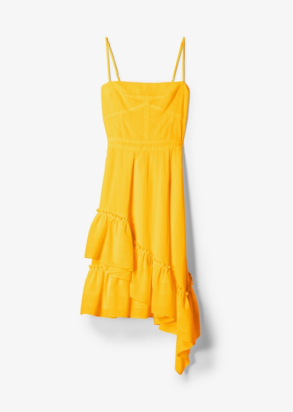 Cami Dress with Asymmetrical Hem Cami Dress with Asymmetrical Hem