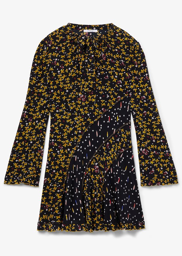 Catia Mixed Jasmine Floral Print dress Catia Mixed Jasmine Floral Print dress