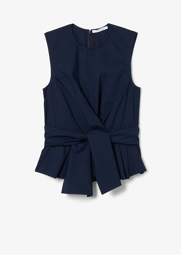 Cotton Poplin Pandora Top Cotton Poplin Pandora Top