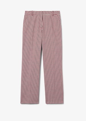 Galen Straight Gingham Twill Trouser Galen Straight Gingham Twill Trouser