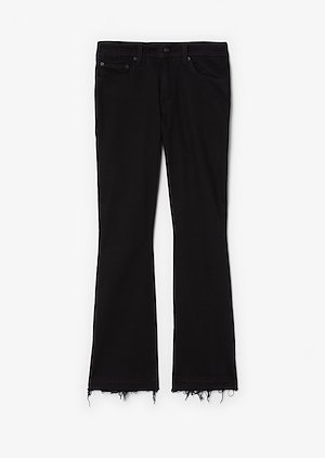 Gia Mid-Rise Cropped Flare Gia Mid-Rise Cropped Flare