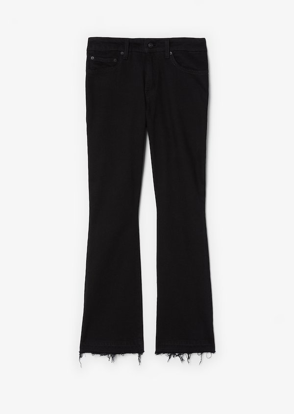Gia Mid-Rise Cropped Flare Gia Mid-Rise Cropped Flare