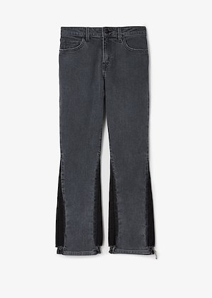 Gia Mid-Rise Cropped Flare Gia Mid-Rise Cropped Flare