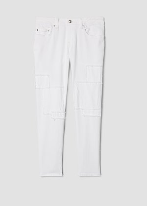 Mila Mid-Rise Slim Girlfriend- Patchwork Mila Mid-Rise Slim Girlfriend- Patchwork
