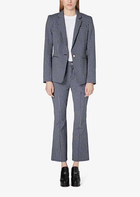 Mouline Check Bowery Blazer