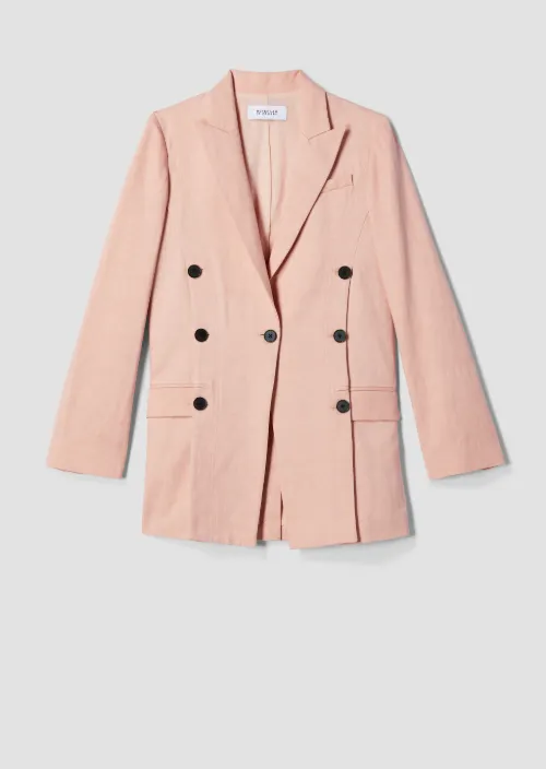 Oversized Double-Breasted Blazer