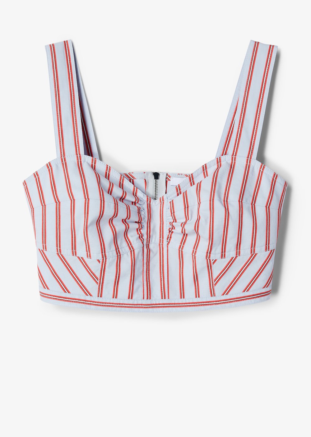 Pencil Striped Camisole Bra Top