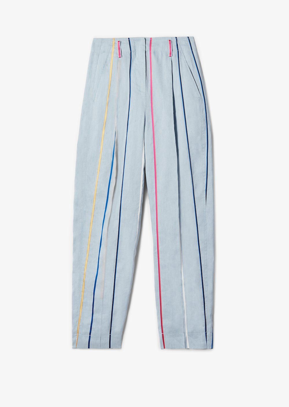 Tapered Rainbow Stripe Trouser