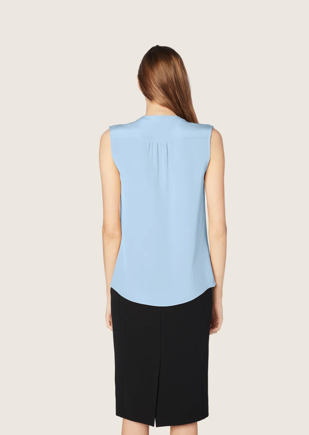 kara sleeveless blouse derek lam kara sleeveless blouse derek lam