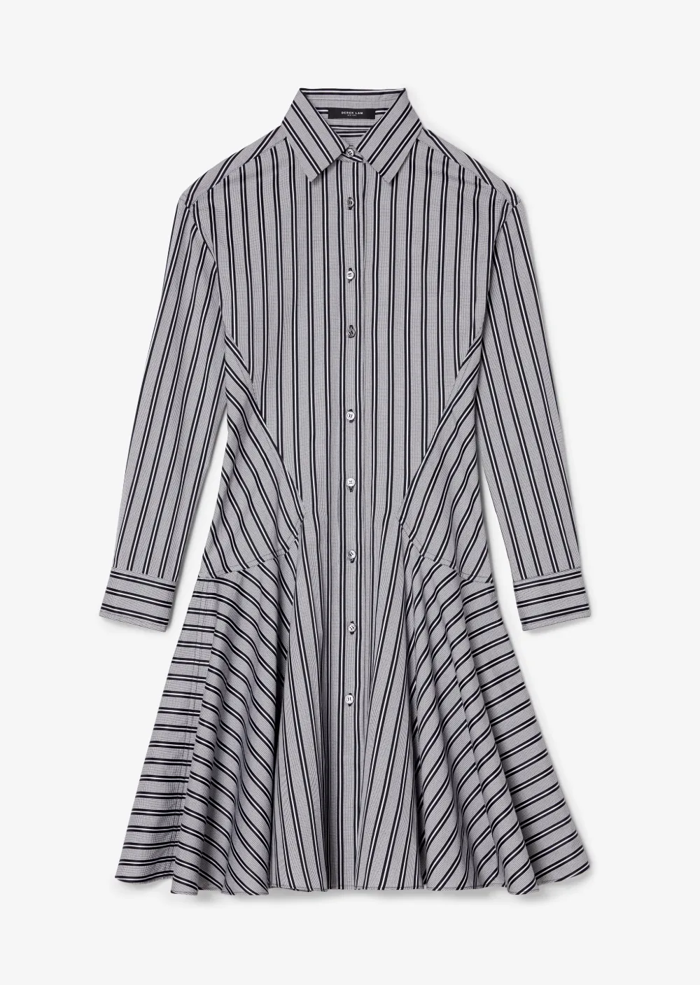 Long Sleeve Button-Down Shirt Dress