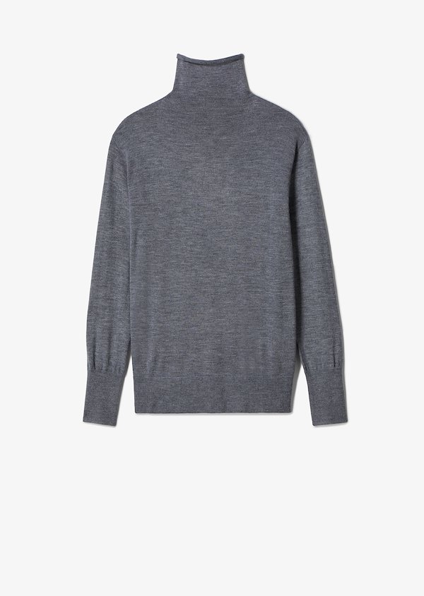 Noor Cowl Funnel Neck Sweater Noor Cowl Funnel Neck Sweater
