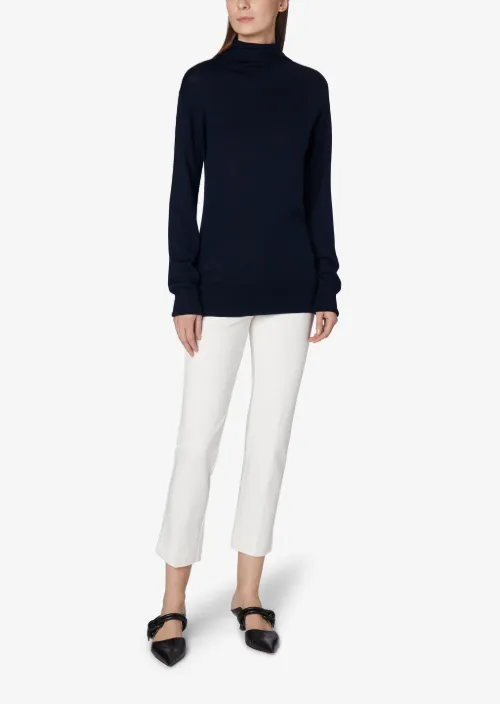 Noor Cowl Funnel Neck Sweater