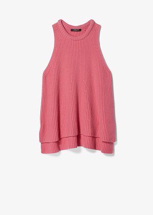 Ribbed A-Line Cashmere Tank Ribbed A-Line Cashmere Tank
