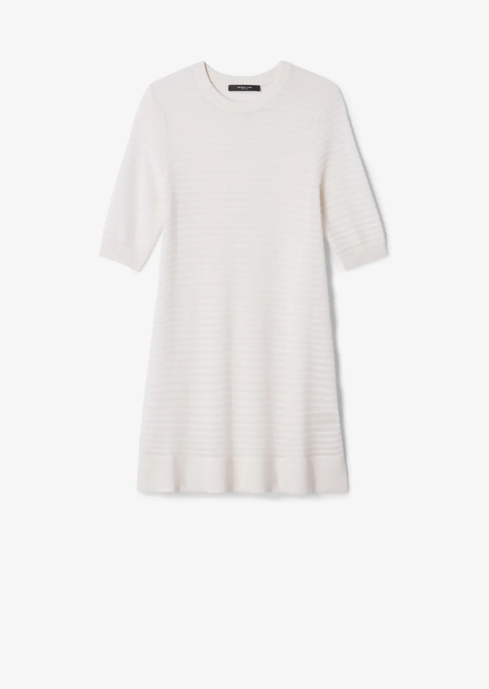 Short Sleeve Silk Cashmere Knit Top