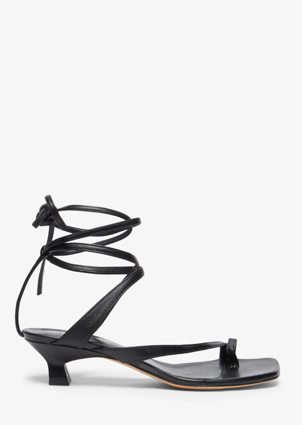 Sirene Strappy Ankle-Wrap Sandal