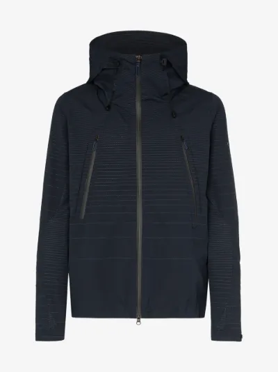 navy jacket with hood