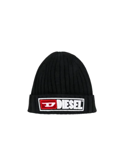 Women's Ribbed vanise beanie | Violet | Diesel