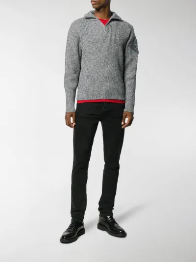 grey diesel jumper