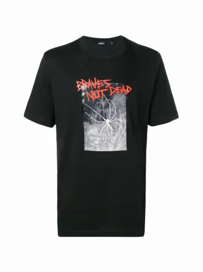 diesel braves t shirt