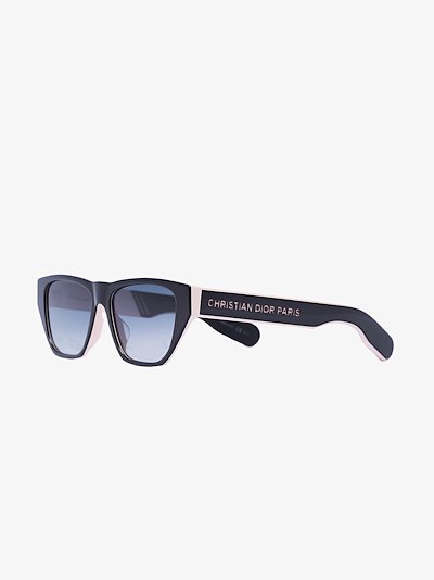 dior 62mm flat top square sunglasses