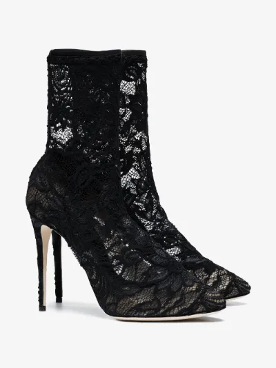 Sale Browns Dolce Boots Gabbana amp; Ankle 105 Lace Y1w0Uq1x