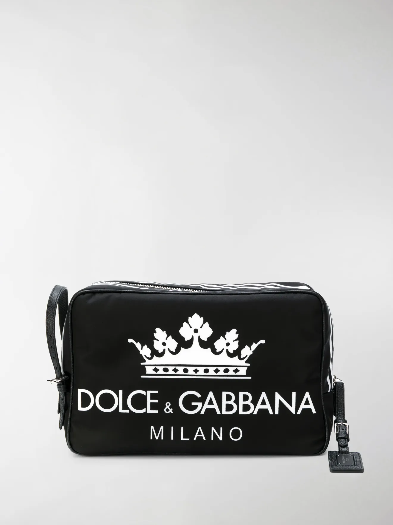 Dolce \u0026 Gabbana Astuccio da bagno con logo DG nero | MODES