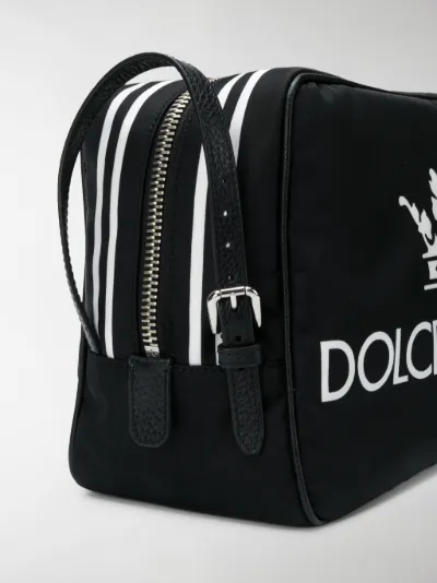 Dolce \u0026 Gabbana Astuccio da bagno con logo DG nero | MODES