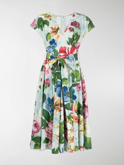 dolce gabbana flower dress