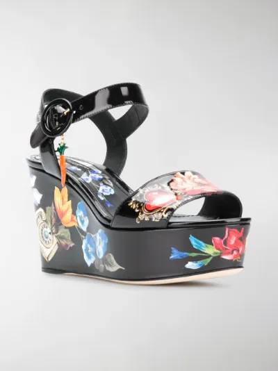 dolce and gabbana wedge sandal