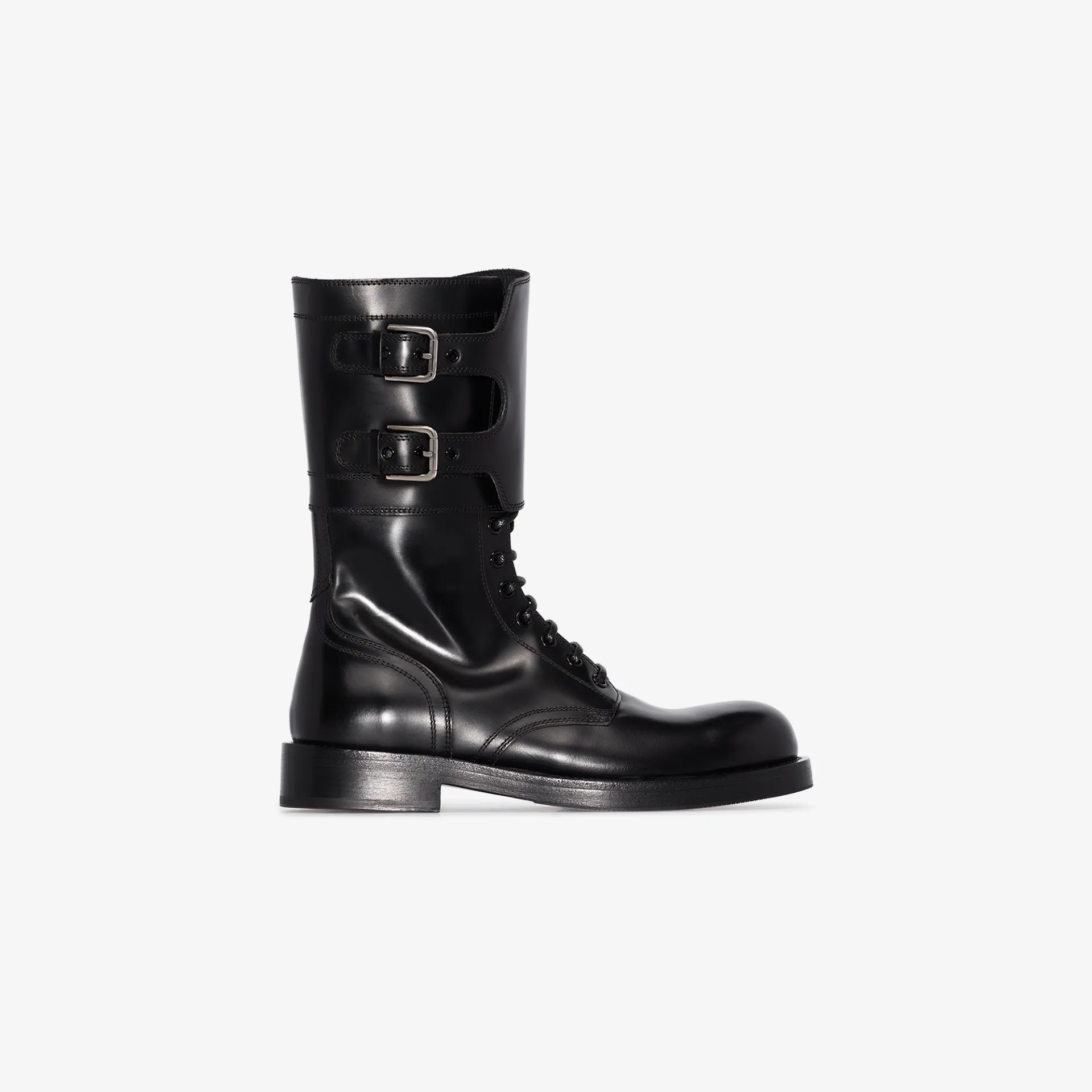 dolce gabbana combat boots