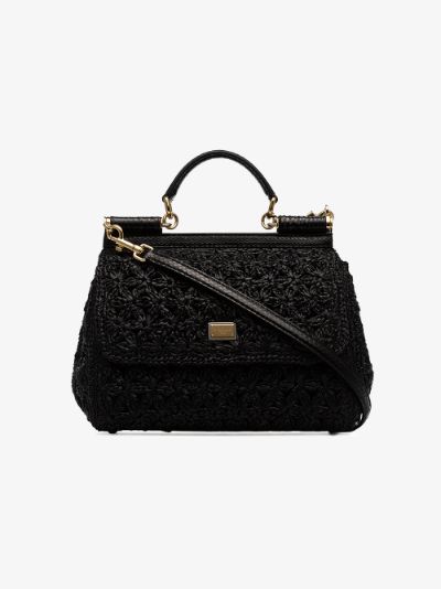 dolce & gabbana raffia bag