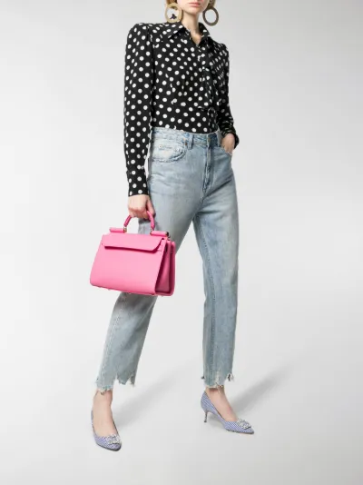 Dolce \u0026 Gabbana Borsa tote Sicily media rosa | MODES