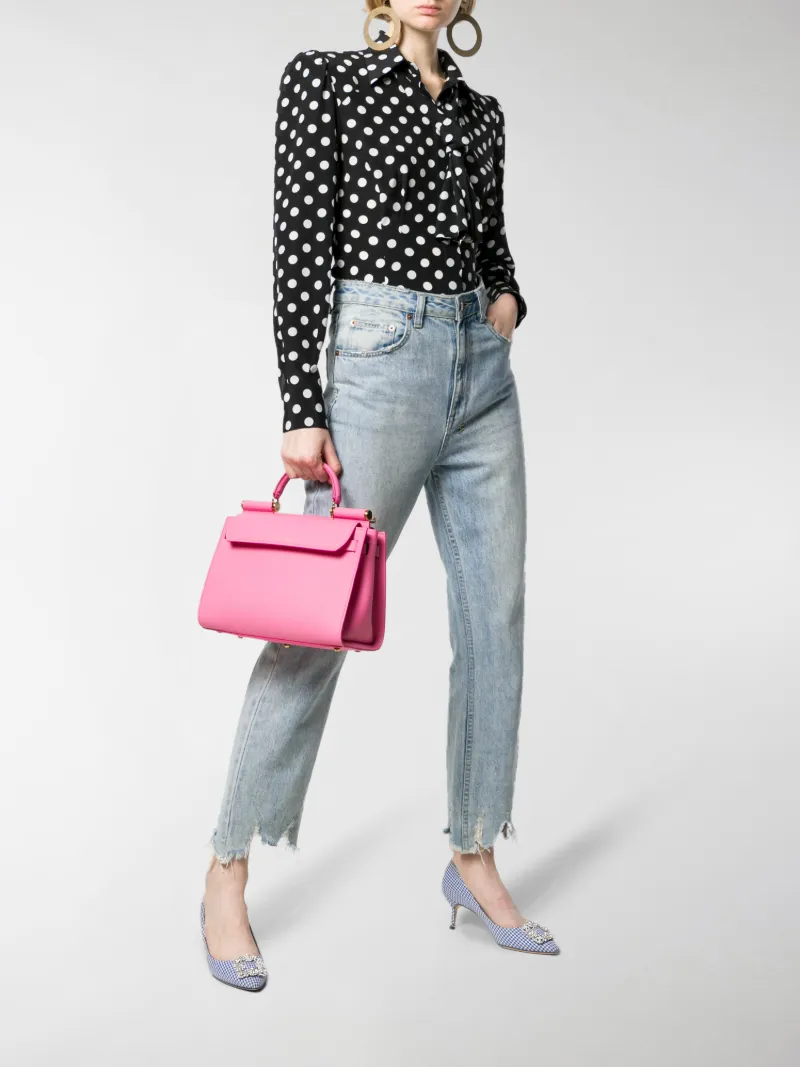 Dolce \u0026 Gabbana Borsa tote Sicily media rosa | MODES