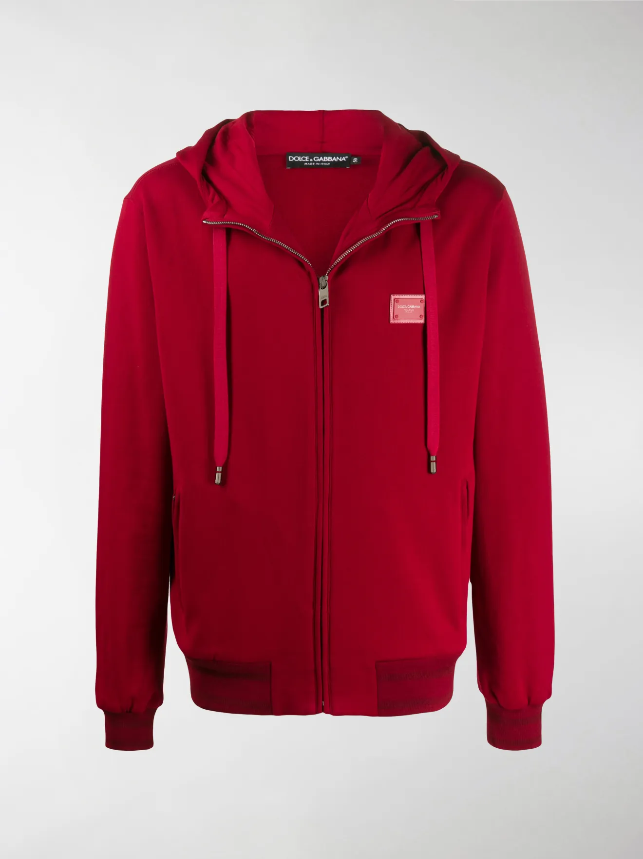 dolce and gabbana red hoodie