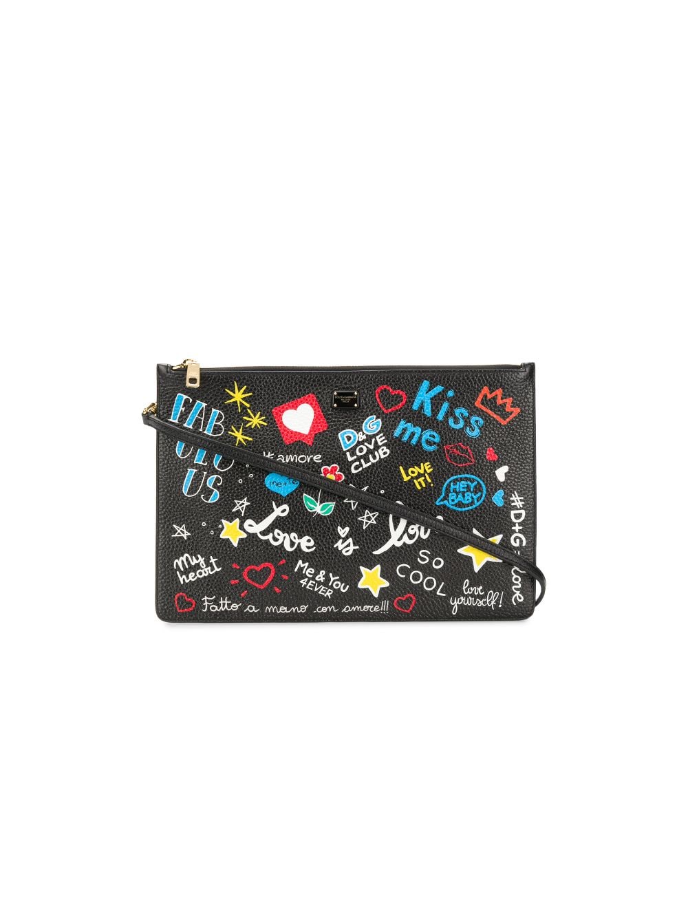 Cleo Mural print clutch, Dolce & Gabbana