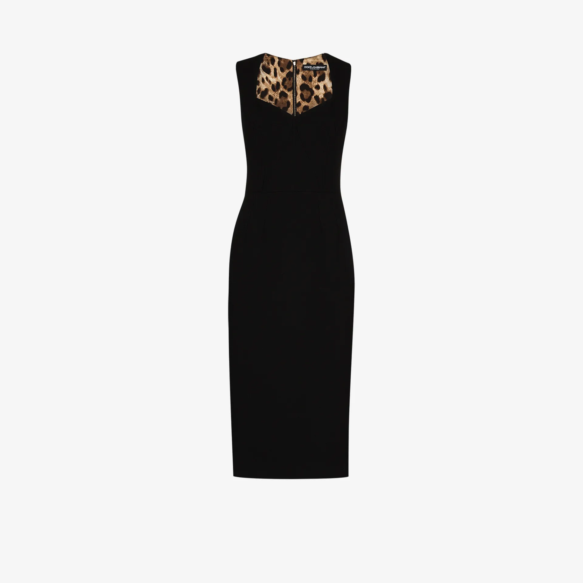 dolce and gabbana black dress