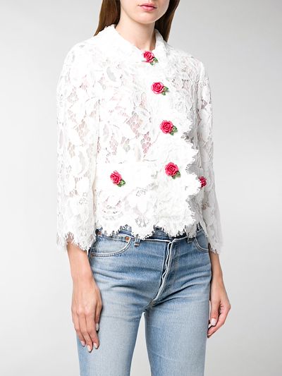 dolce gabbana lace jacket