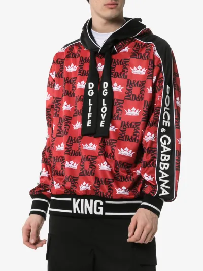 dolce and gabbana crown hoodie