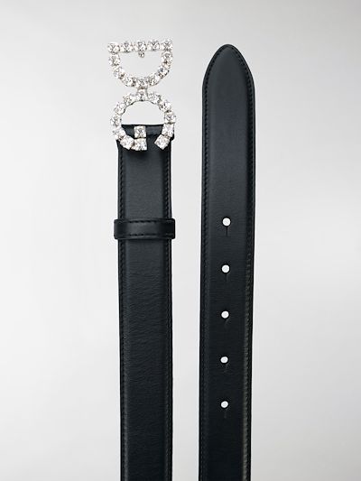 dolce gabbana crystal belt