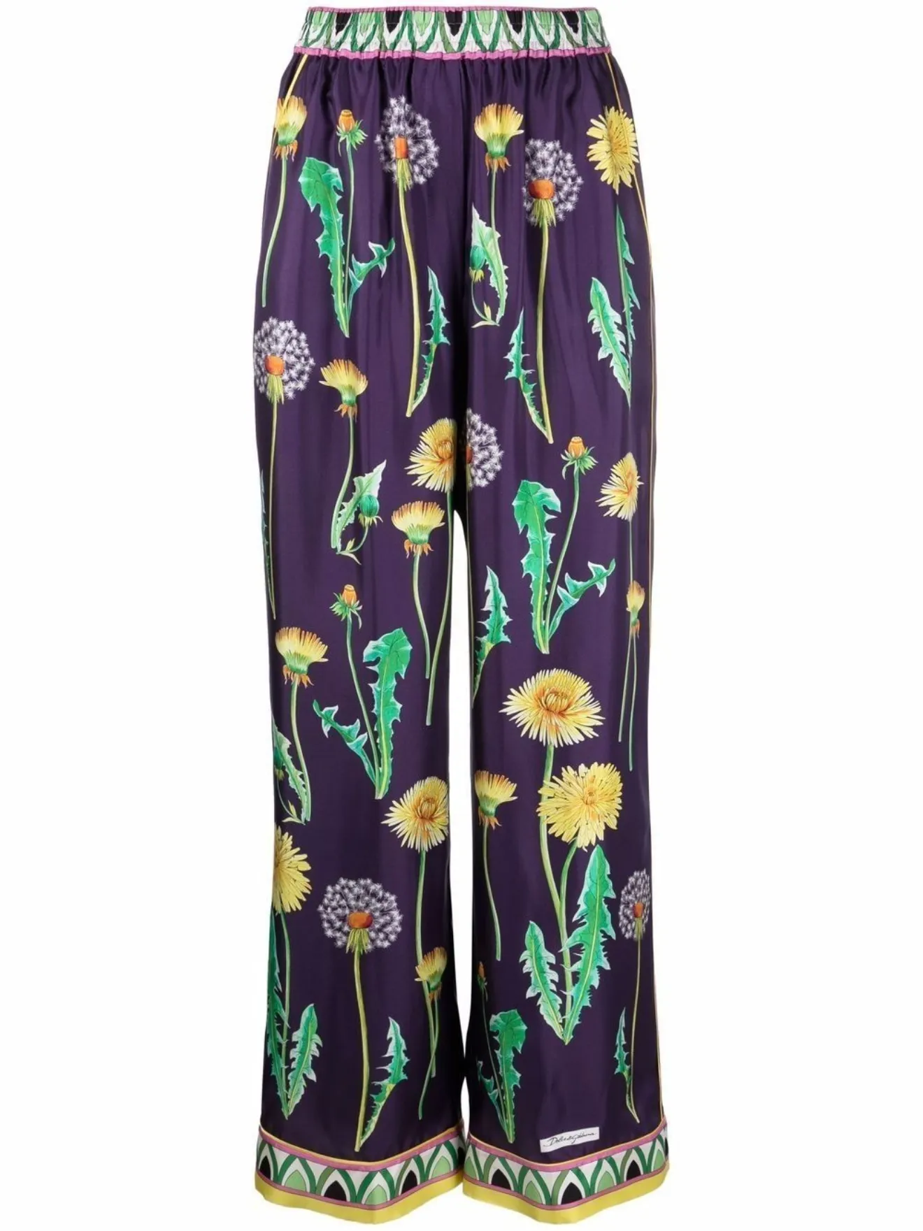 silk palazzo trousers