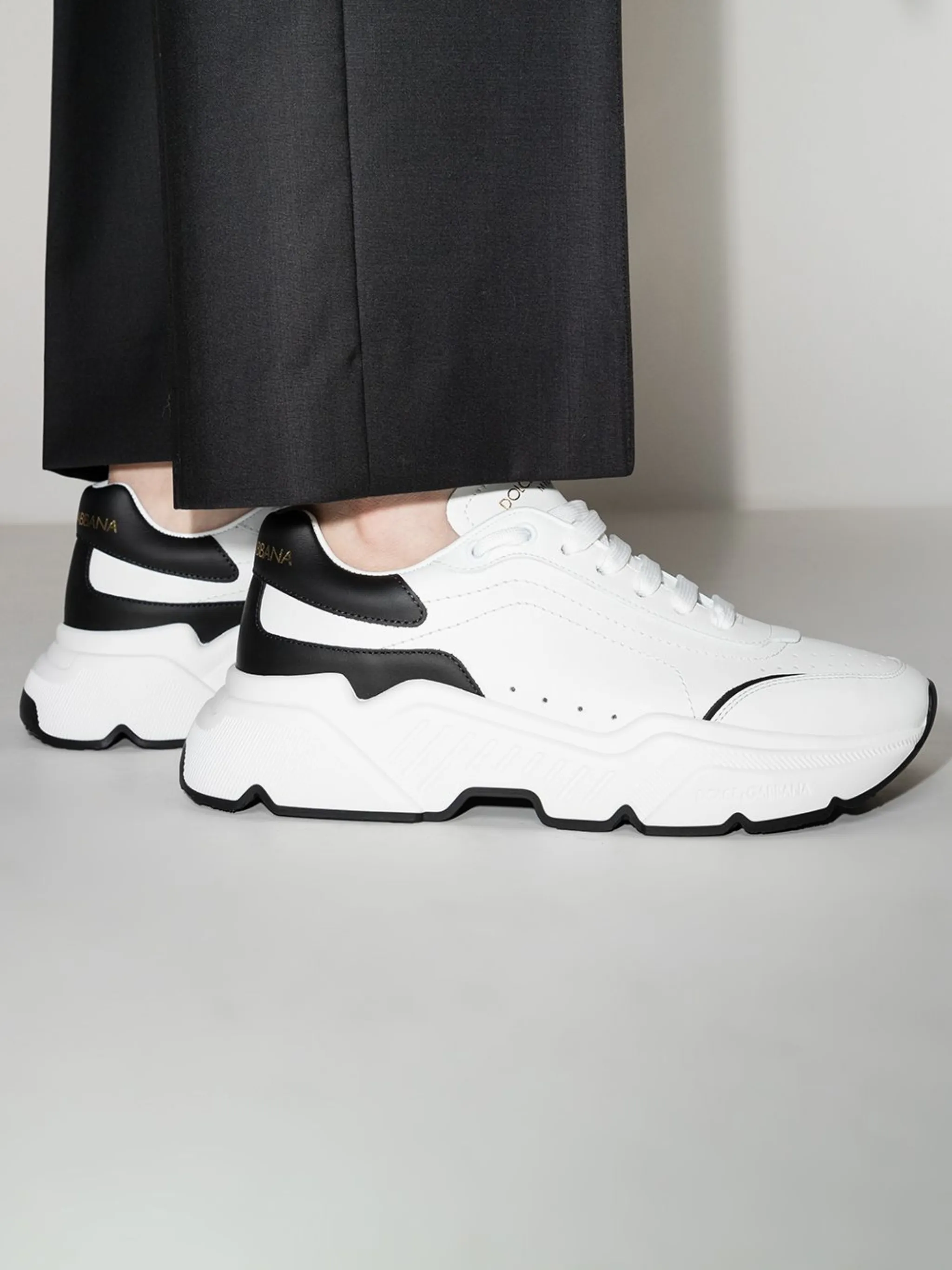 Dolce & Gabbana Daymaster leather sneakers | Eraldo.com FK