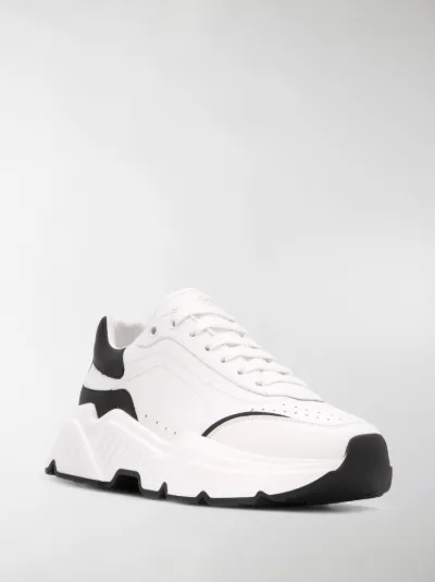 Dolce \u0026 Gabbana Daymaster two-tone sneakers white | MODES