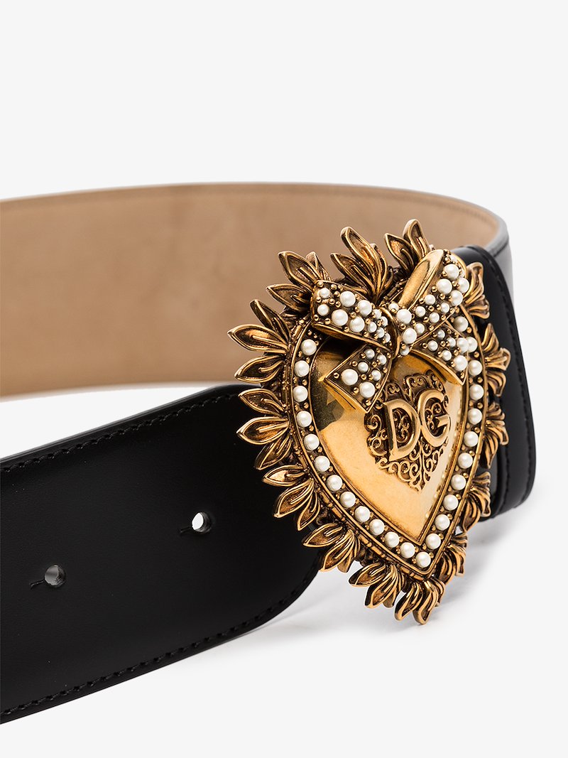 Dolce & Gabbana Devotion belt Browns