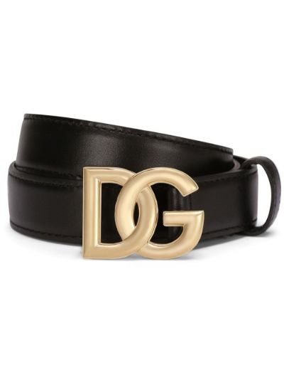 Dolce gabbana outlet leather belt