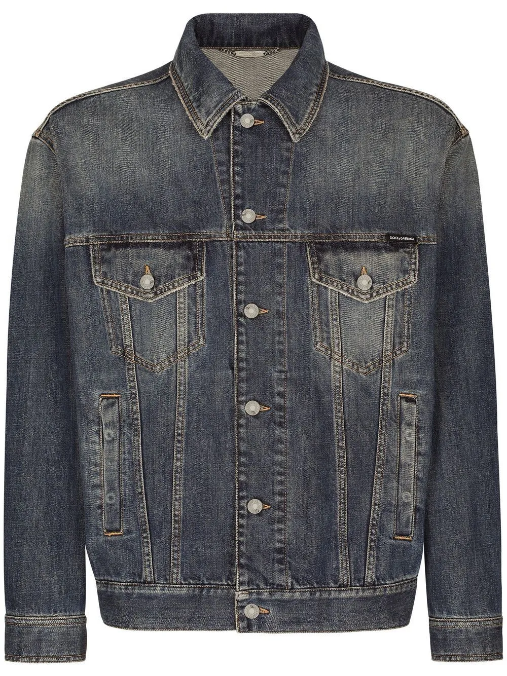 Dolce Gabbana distressed denim jacket Eraldo HR