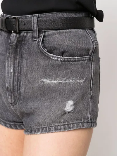 Gabbana distressed-finish denim shorts 