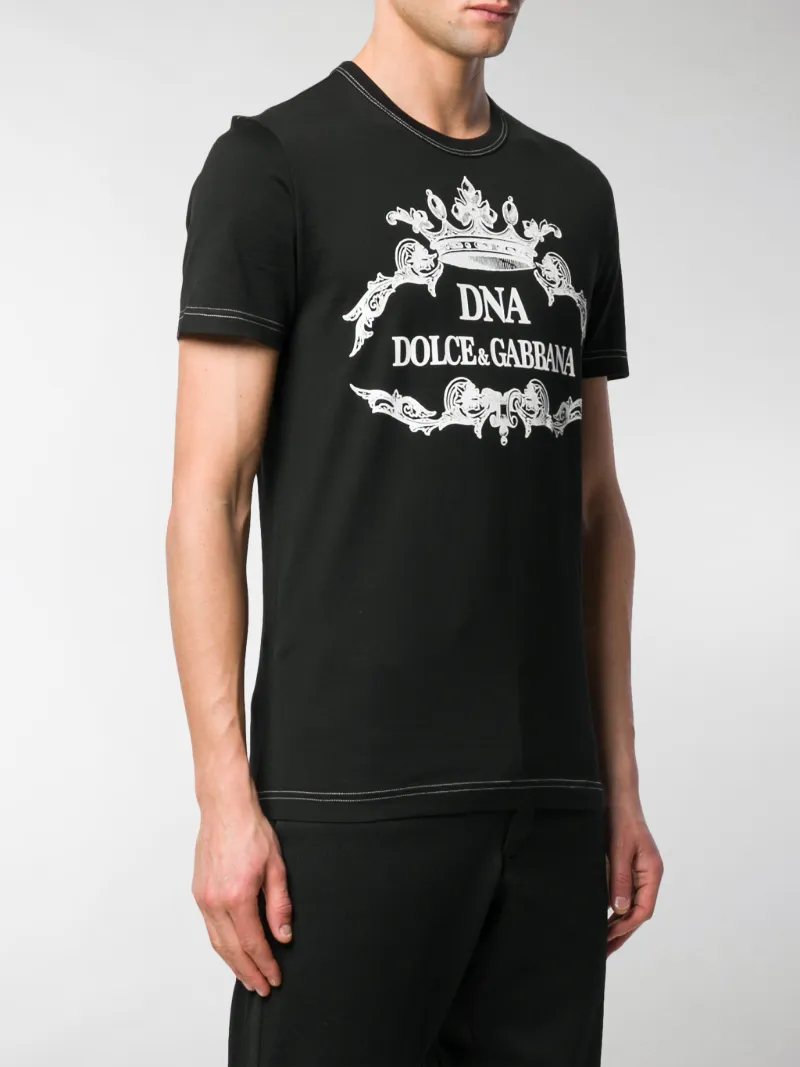 Dolce \u0026 Gabbana DNA T-shirt black | MODES