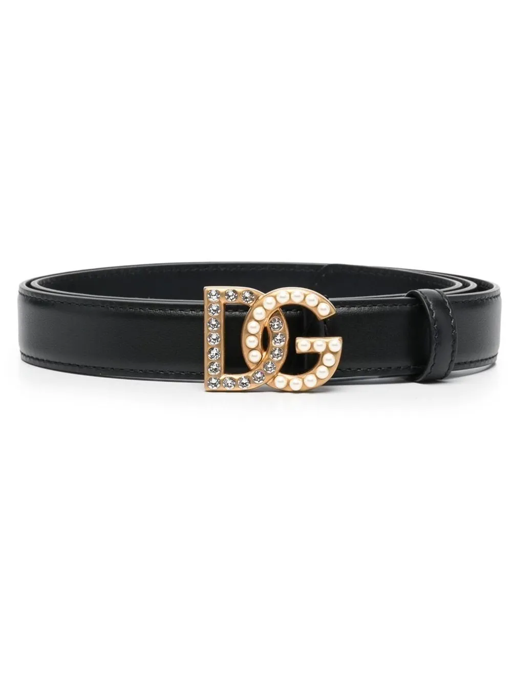 embellished logo-buckle belt | Dolce & Gabbana | Eraldo.com